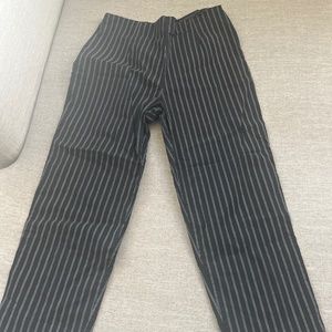 Black & white stripped pants